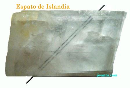 espato de Islandia